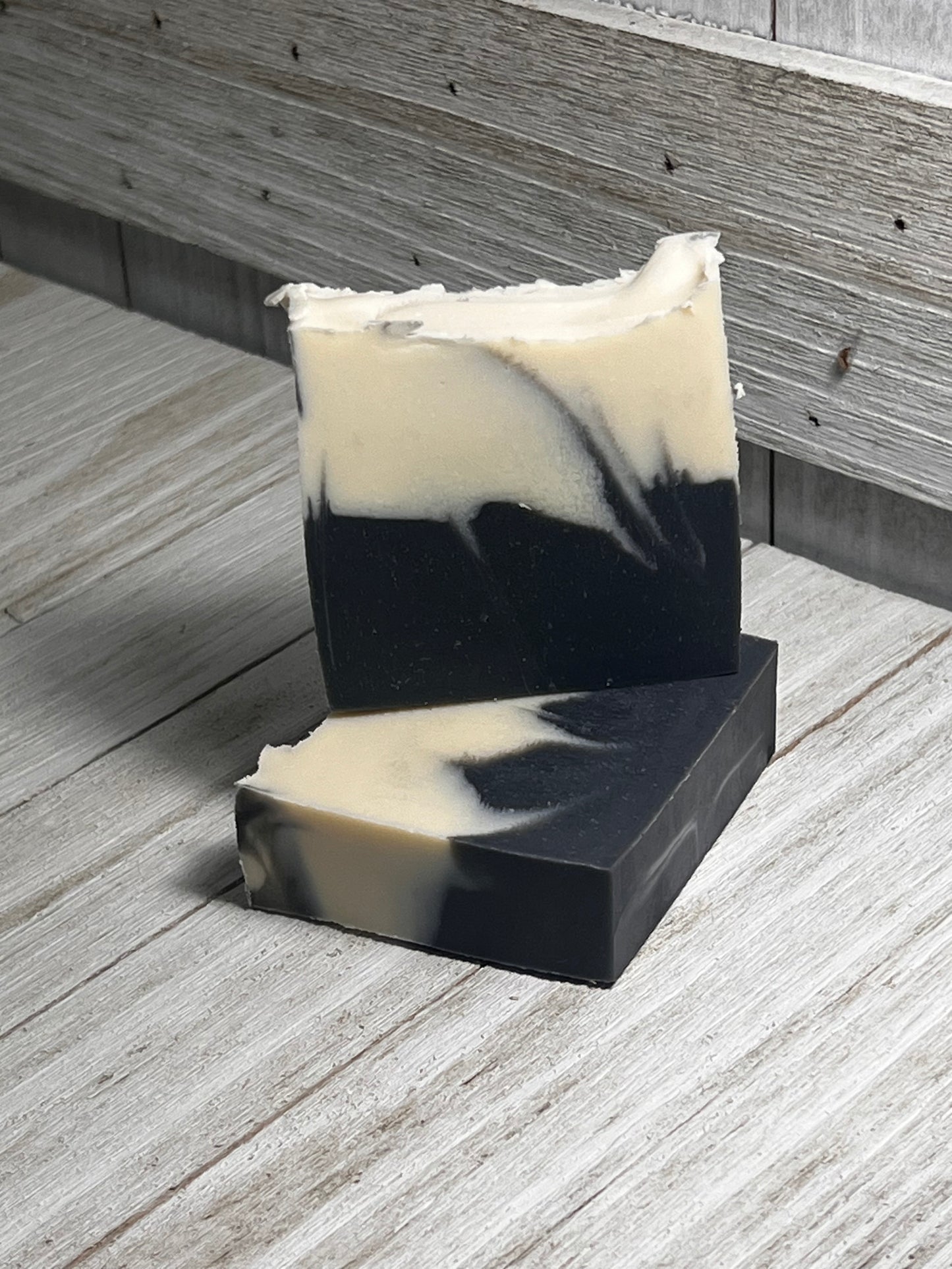 Activated charcoal and Shea butter soap